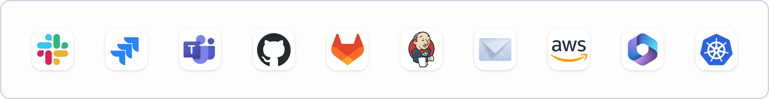 A few example app icons